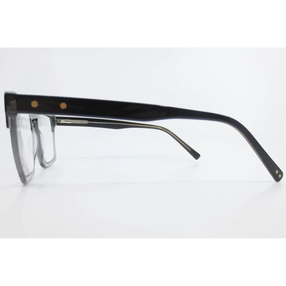 Sean John Eyeglass Frames Black Grey Two Tone Rectangular 55-20-155 SJ8046